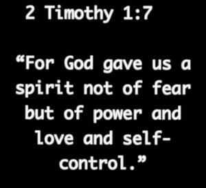 2 Timothy 1 7