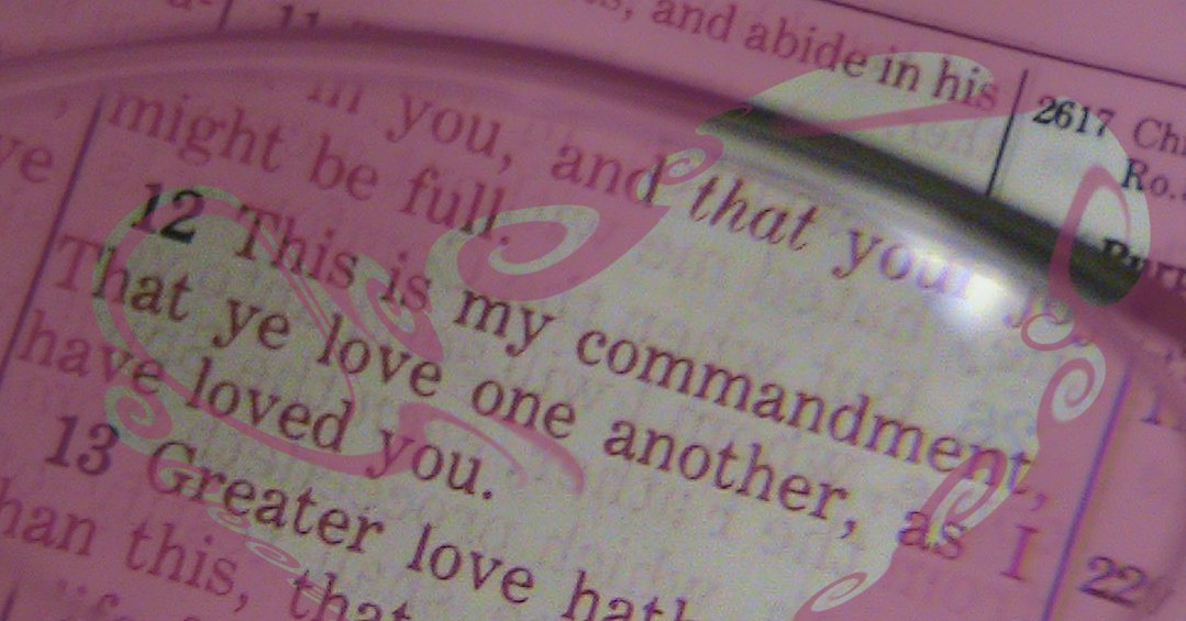 Love One Another Bible Verses And Life Application