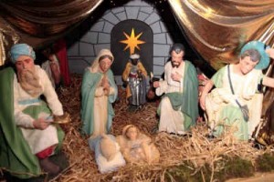 The birth of Jesus Christ