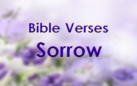 7 Good Bible Verses About Sorrow